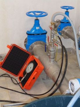 Werkzeug für Trinkwasserleitungsprüfung