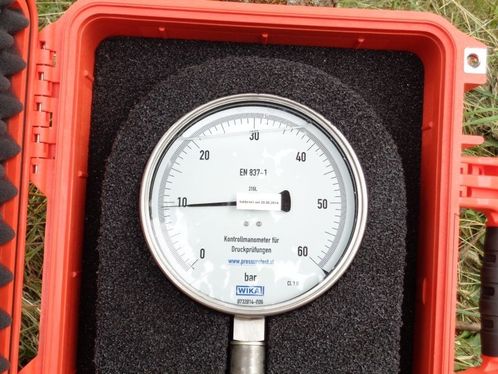 Trinkwasserleitungsprüfung durch Rudolf Haubenberger GmbH 